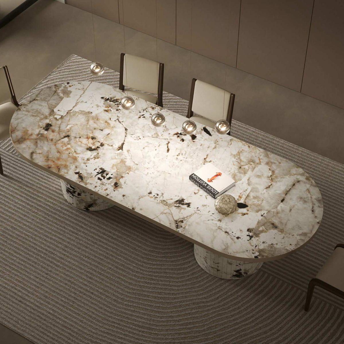 lifestyle image of dining table