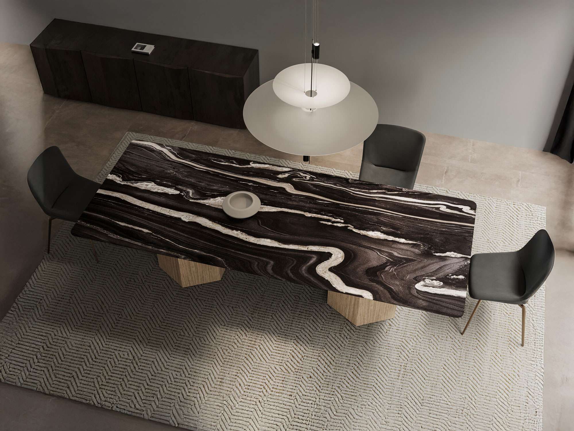 lifestyle image of dining table