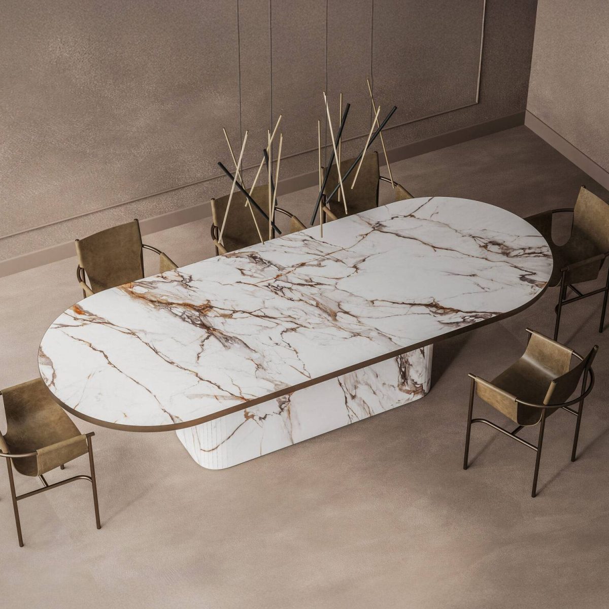 lifestyle image of dining table