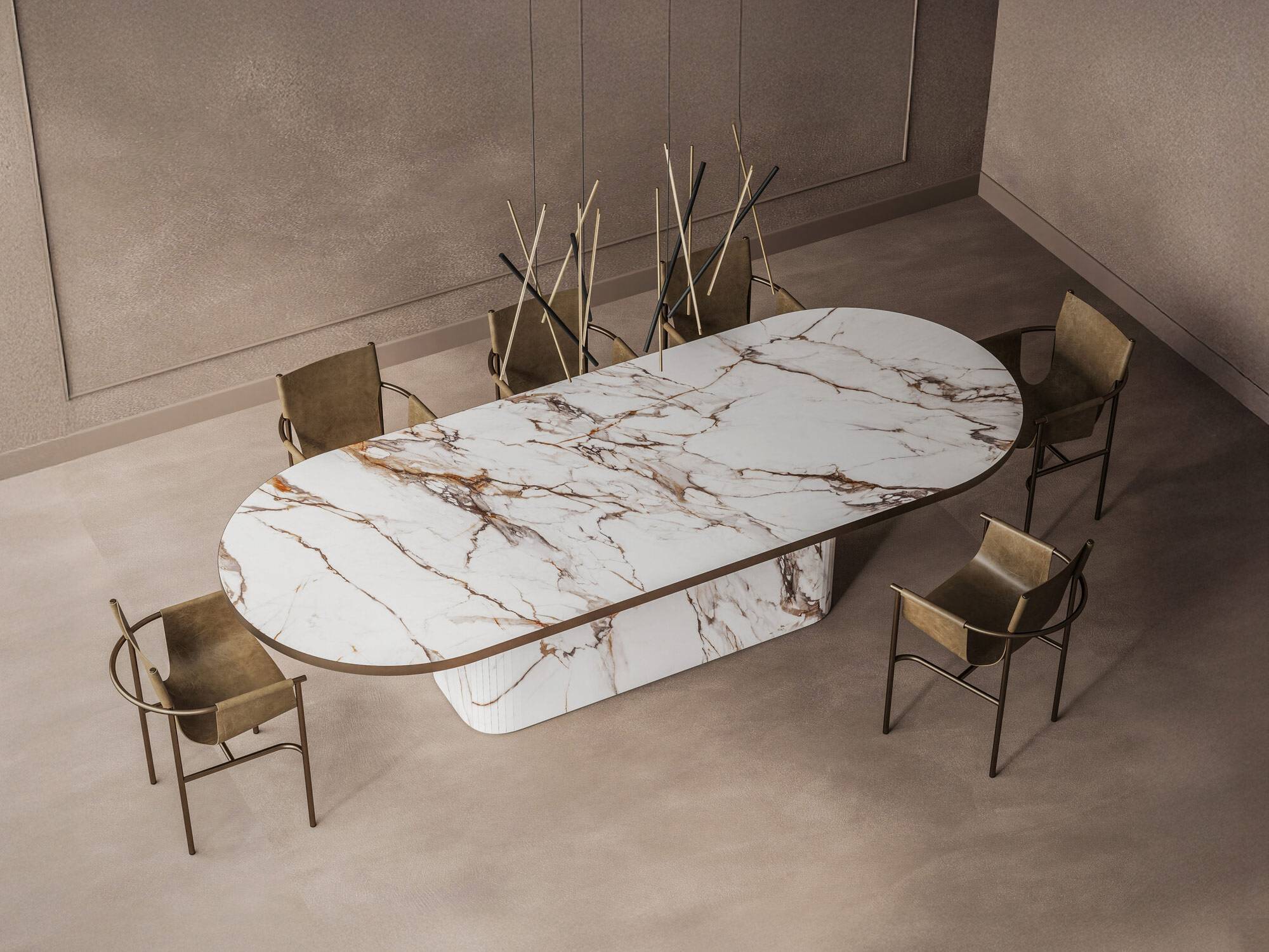 lifestyle image of dining table