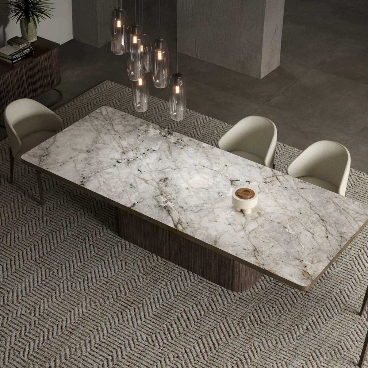 lifestyle image of dining table