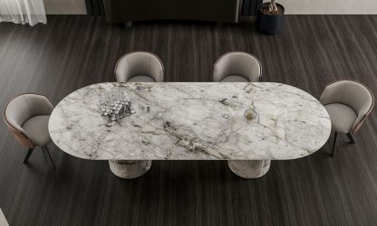 Tavolo Mezzaluna Colonna gallery image 13