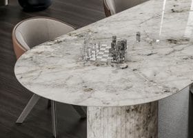 Tavolo Mezzaluna Colonna gallery image 10