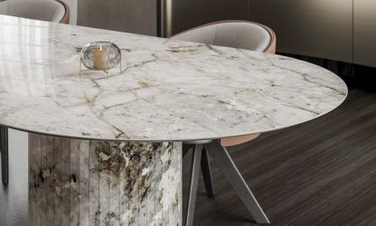 Tavolo Mezzaluna Colonna gallery image 11