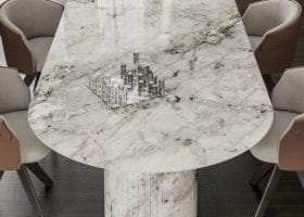 Tavolo Mezzaluna Colonna gallery image 9