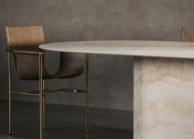 Tavolo Mezzaluna Obelisco gallery image 6