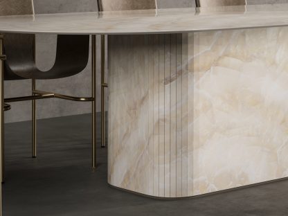 Tavolo Mezzaluna Obelisco gallery image 2