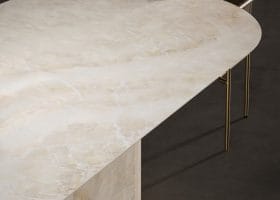 Tavolo Mezzaluna Obelisco gallery image 5