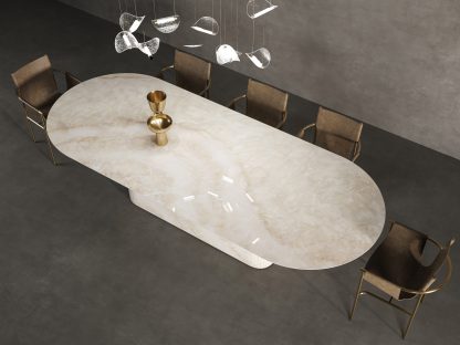 Tavolo Mezzaluna Obelisco gallery image 1