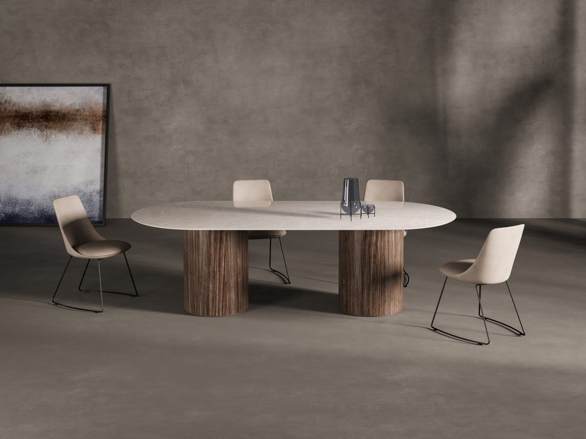 lifestyle image of dining table