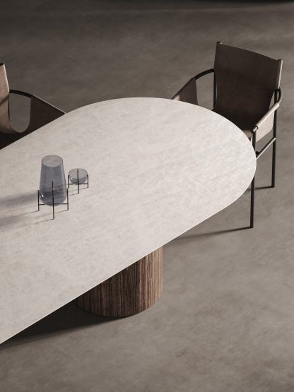 Tavolo Mezzaluna Colonna gallery image 6