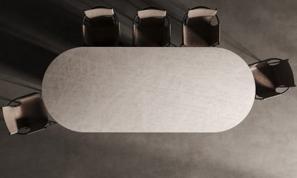 Tavolo Mezzaluna Colonna gallery image 3