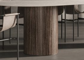 Tavolo Mezzaluna Colonna gallery image 5