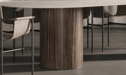 Tavolo Mezzaluna Colonna gallery image 5