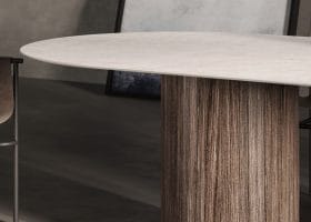 Tavolo Mezzaluna Colonna gallery image 7