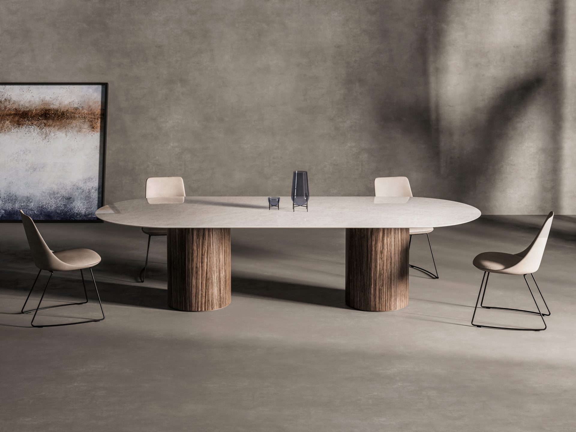 lifestyle image of dining table