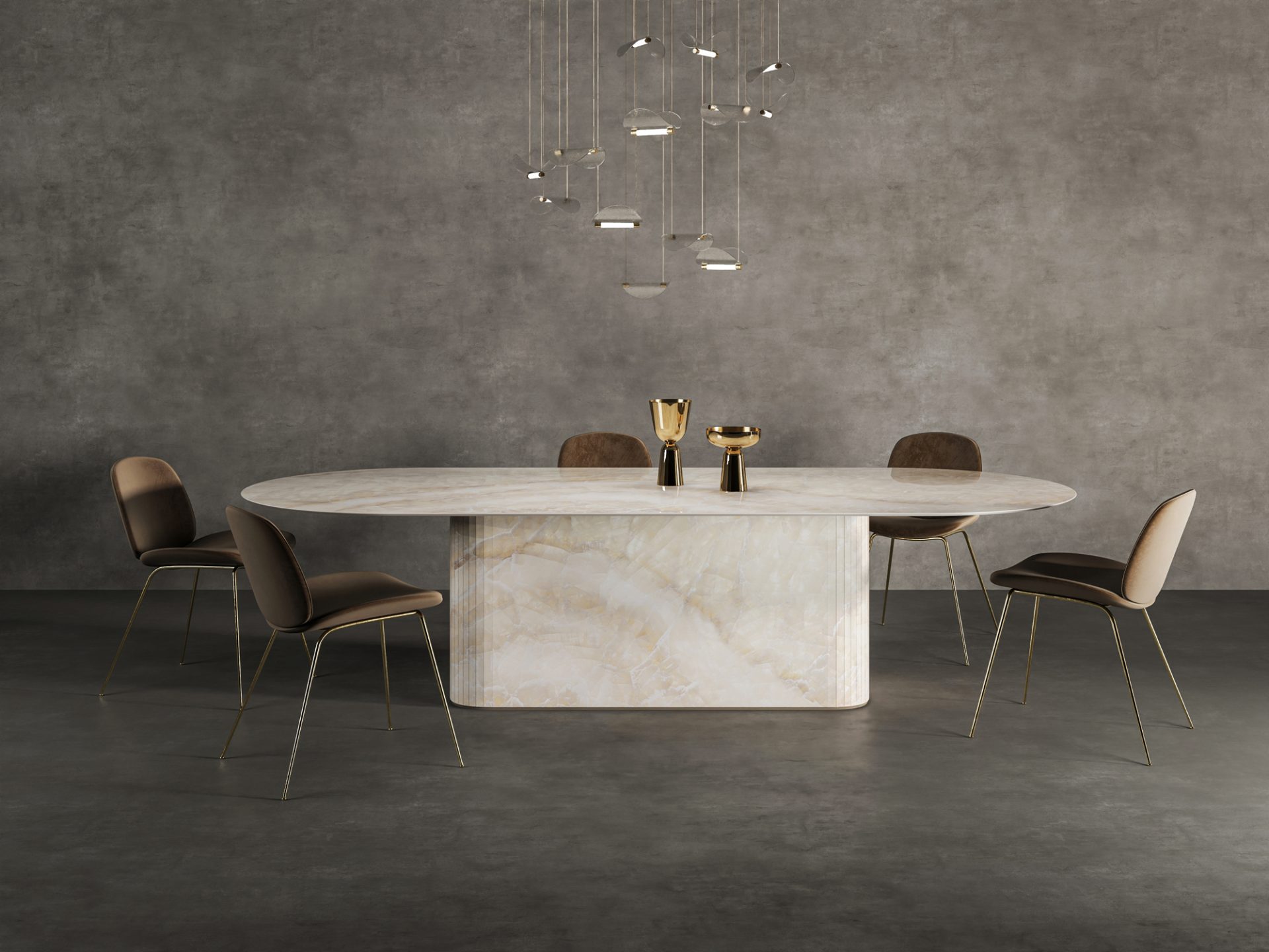 lifestyle image of dining table