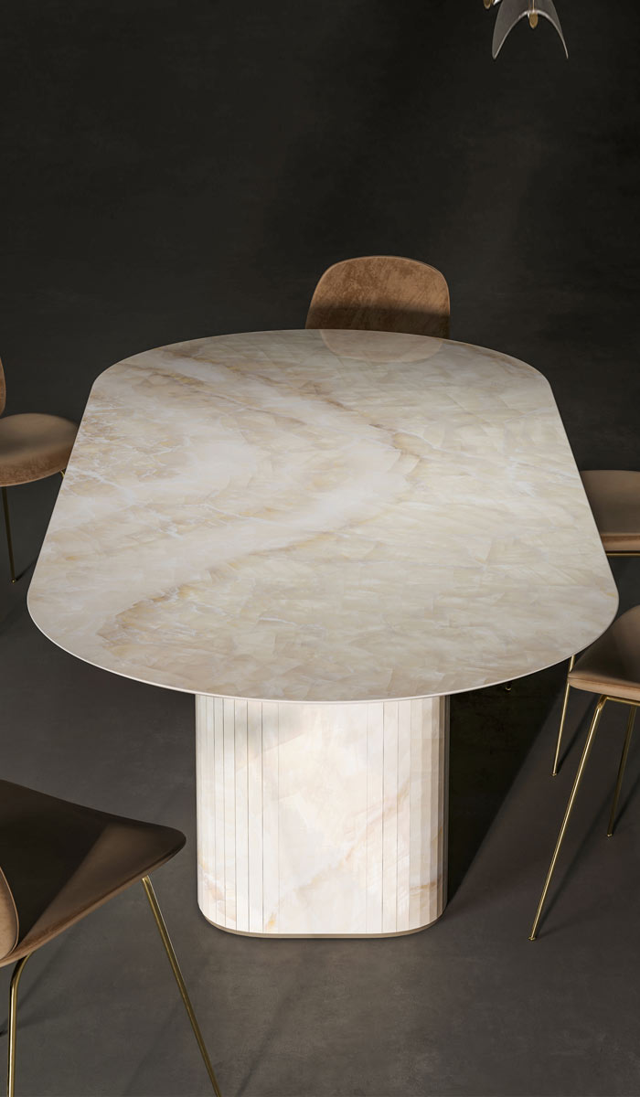 lifestyle image of dining table