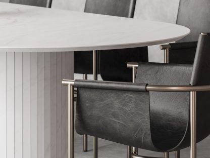 Tavolo Mezzaluna Colonna gallery image 6