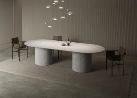 Tavolo Mezzaluna Colonna gallery image 2