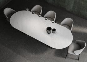 Tavolo Mezzaluna SemiColonna gallery image 1