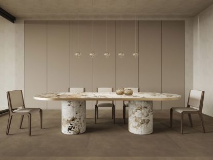 Tavolo Mezzaluna Colonna gallery image 3