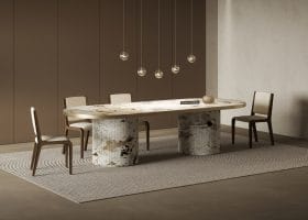 Tavolo Mezzaluna Colonna gallery image 5