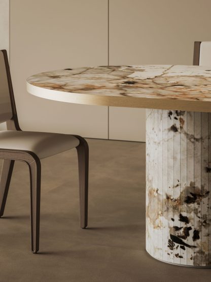 Tavolo Mezzaluna Colonna gallery image 2