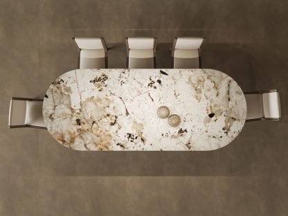 Tavolo Mezzaluna Colonna gallery image 6