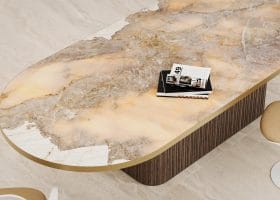 Tavolo Mezzaluna Obelisco Romano gallery image 2