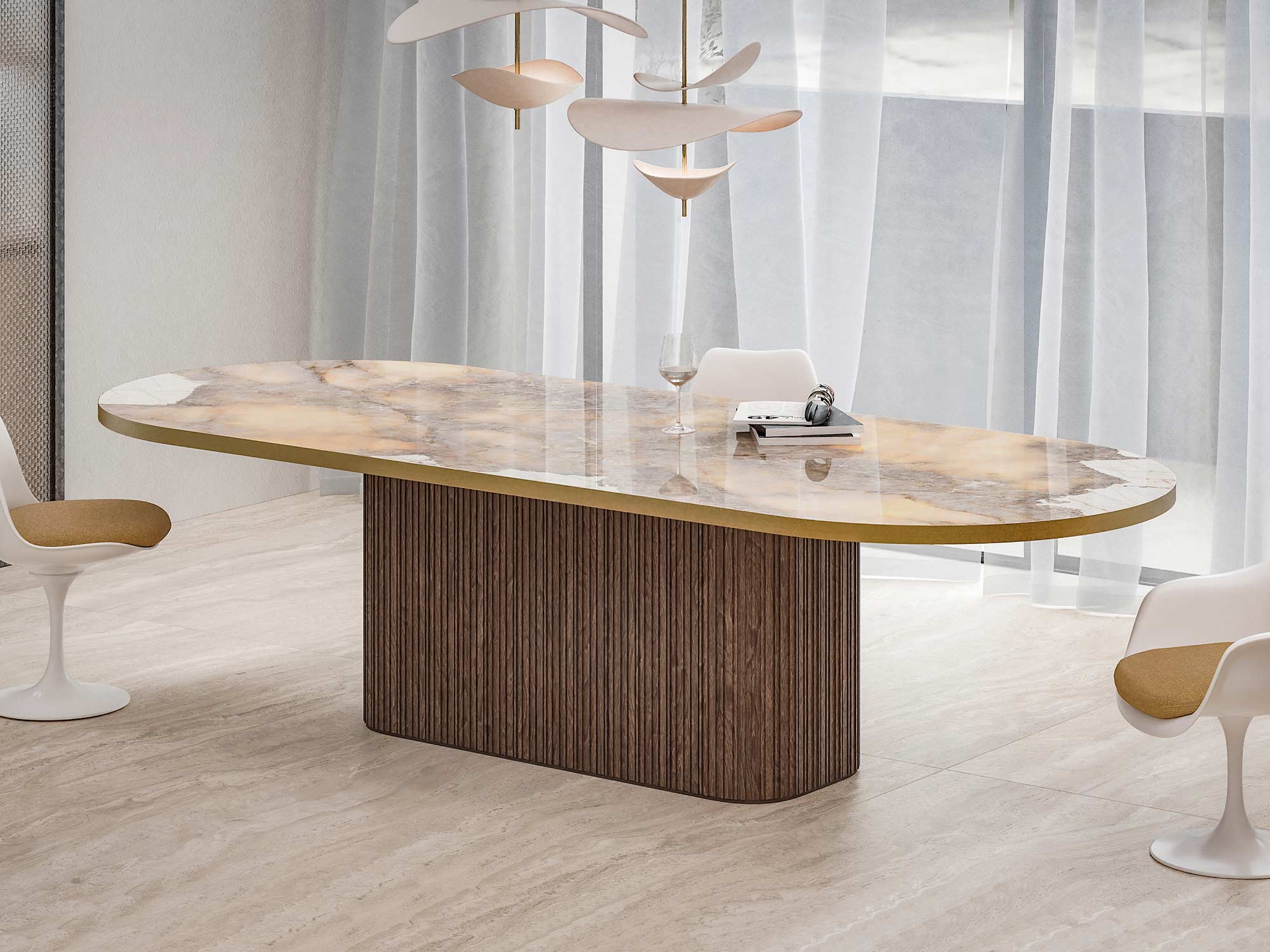 lifestyle image of dining table