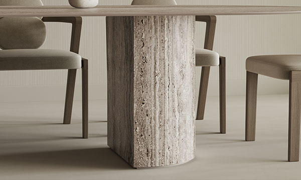 lifestyle image of dining table