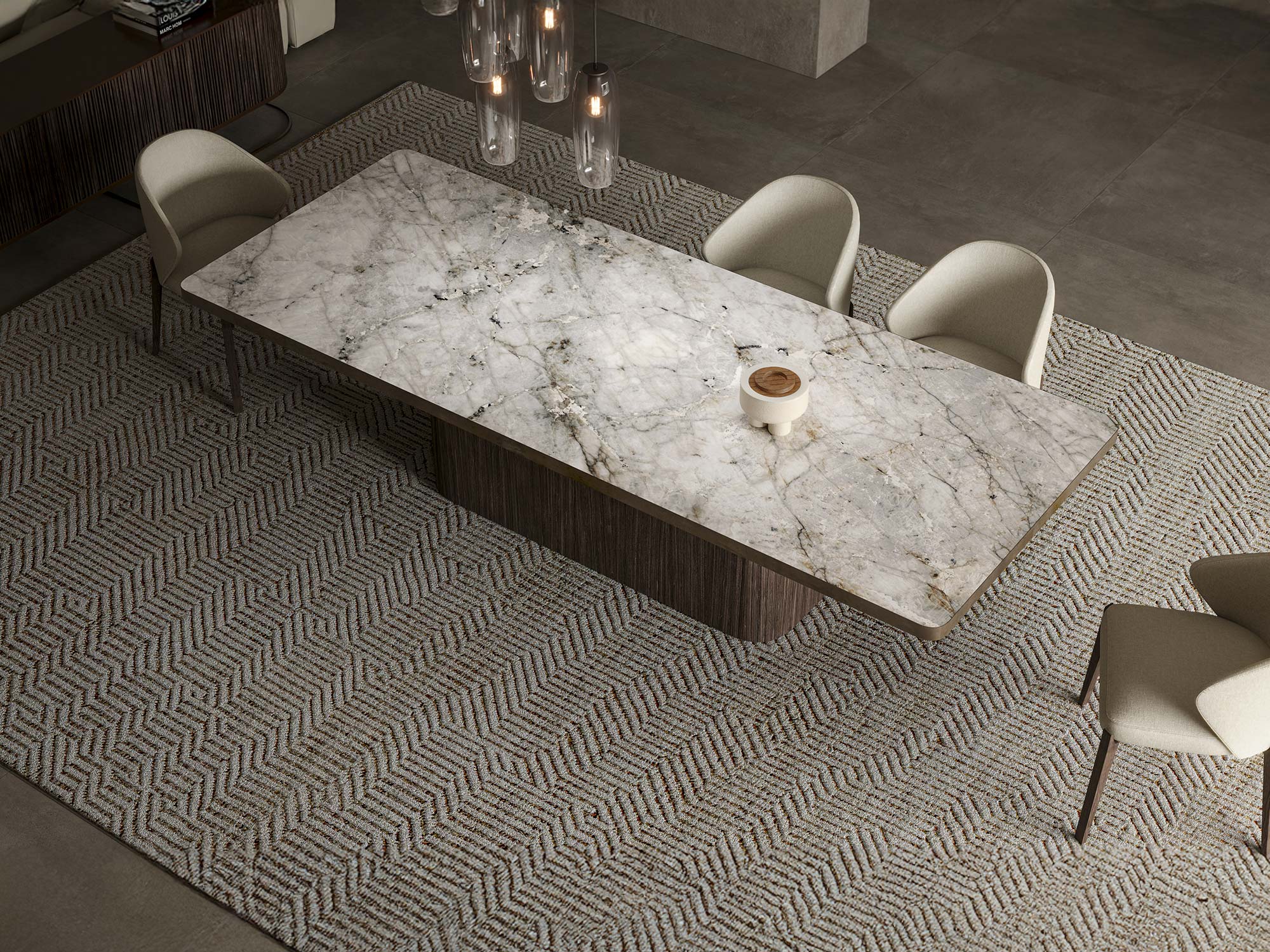 lifestyle image of dining table