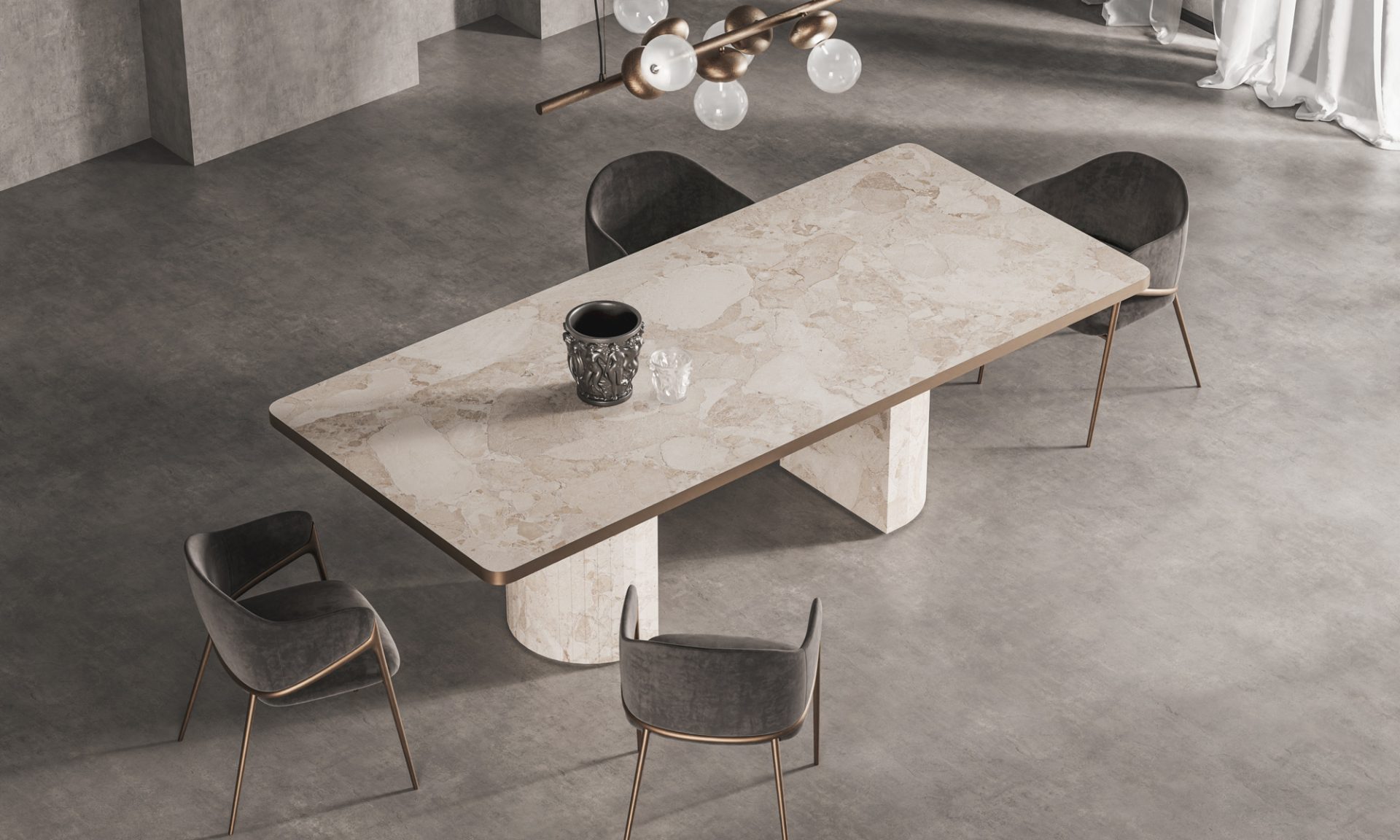 lifestyle image of dining table