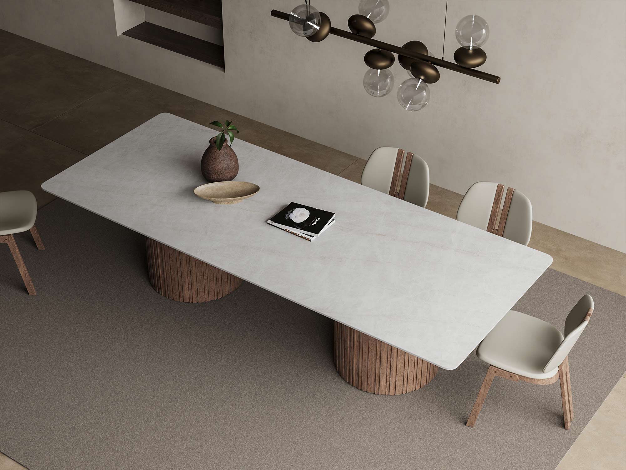 lifestyle image of dining table
