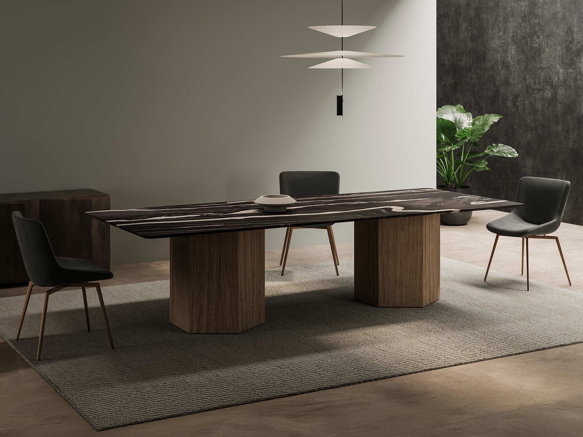 lifestyle image of dining table