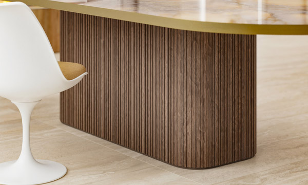 lifestyle image of dining table