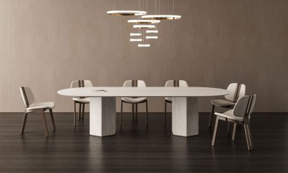 Tavolo Mezzaluna Alveo gallery image 2