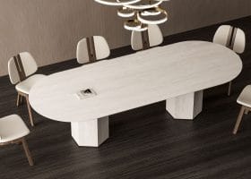 Tavolo Mezzaluna Alveo gallery image 1