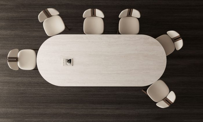 Tavolo Mezzaluna Alveo