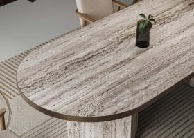 Tavolo Mezzaluna Alveo gallery image 2