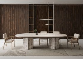 Tavolo Mezzaluna Alveo gallery image 6