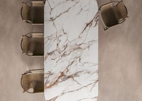 Tavolo Mezzaluna Obelisco gallery image 5