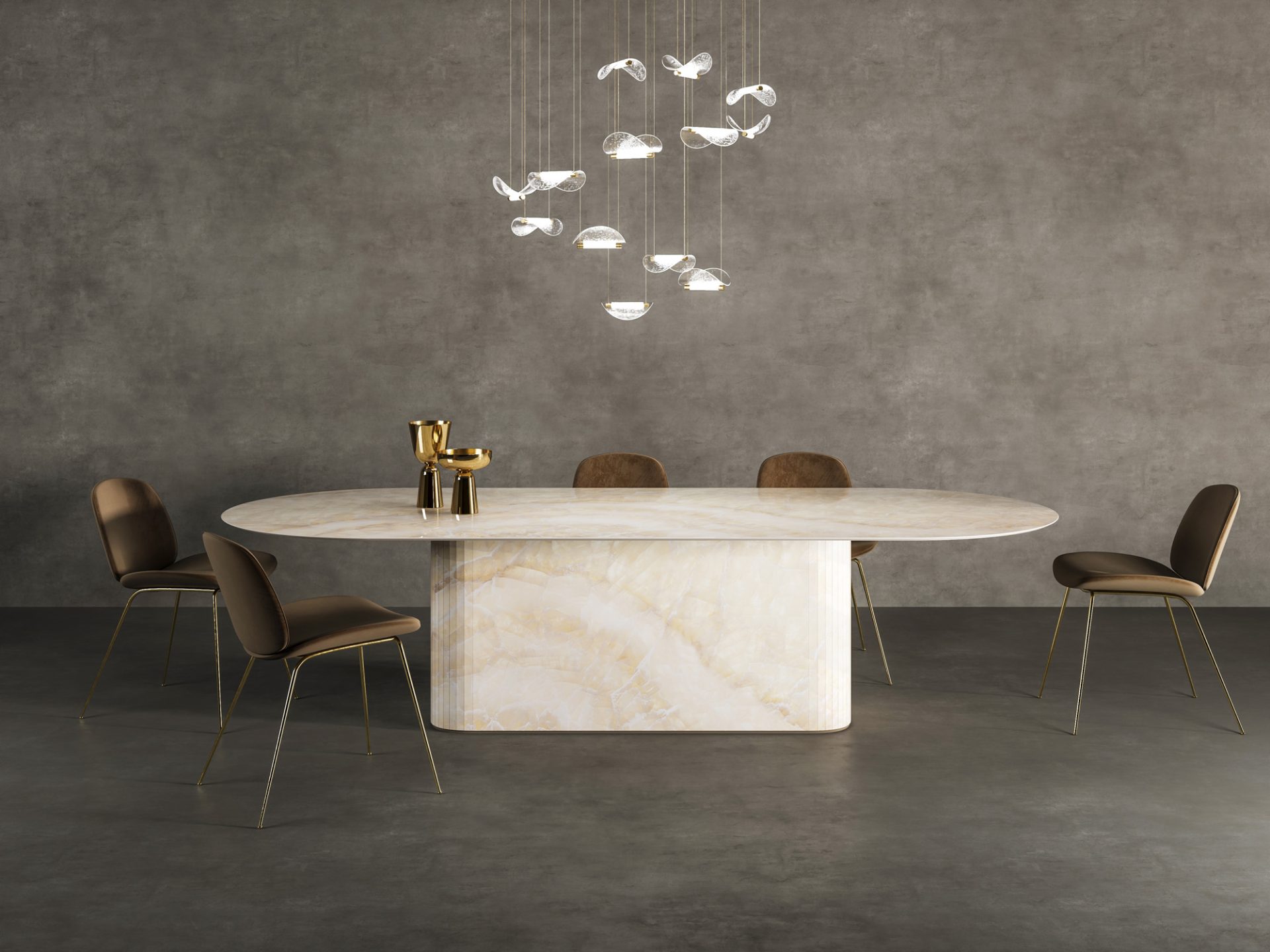 lifestyle image of dining table