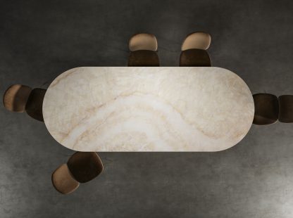 Tavolo Mezzaluna Obelisco gallery image 2