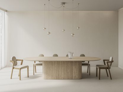 Tavolo Mezzaluna Obelisco gallery image 2