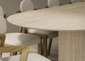 Tavolo Mezzaluna Obelisco gallery image 3