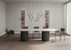 Tavolo Mezzaluna Romano gallery image 2