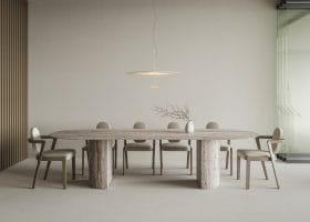 Tavolo Mezzaluna SemiColonna gallery image 2