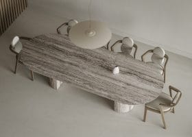 Tavolo Mezzaluna SemiColonna gallery image 1